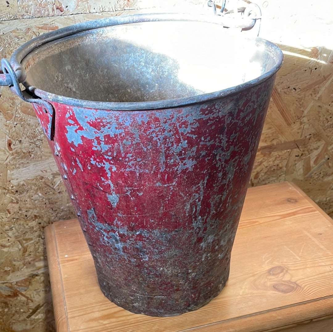 Antique fire bucket Watson Bros.